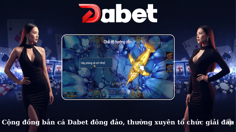 Cộng đồng bắn cá Dabet đông đảo, thường xuyên tổ chức giải đấu