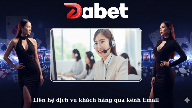 Liên hệ dịch vụ khách hàng qua kênh Email
